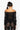 Back View Seduction Mesh Bodysuit in Black