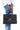 Front View See Ya Later Alligator Large Black Bag