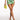 Front View Seeing Green Mesh Mini Skirt