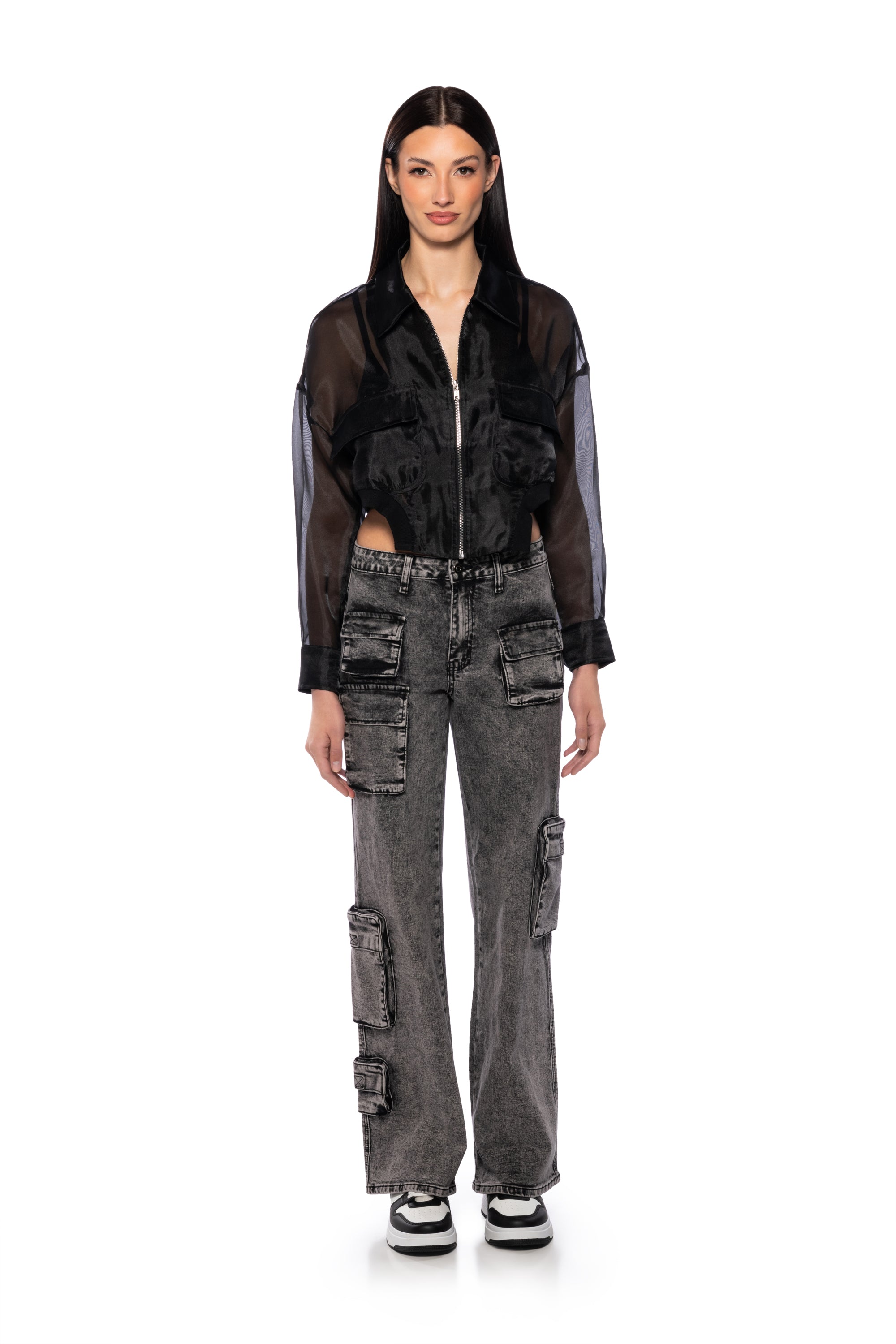 Extra View Selina Multi-pocket Cargo Jean
