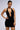 Front View Serpenti Plunge Mini Dress