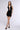 Full View Serpenti Plunge Mini Dress