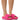 Front View Serving Roma Fuchsia Slip On Sandal