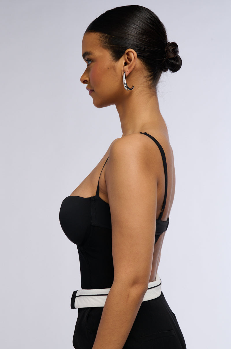 Back View Sexy Sweetheart Bodysuit