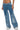 Front View Shades Of Blue Relaxed Fit Jeans