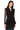 Side View Sharp Shoulder Mesh Long Sleeve Blazer Vest