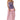 Front View Sharpay Ruffle Denim Maxi Dress