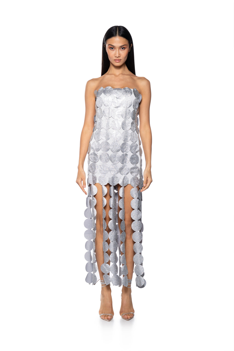 here she is embellished dress Pearl Embellished Dress for Women
