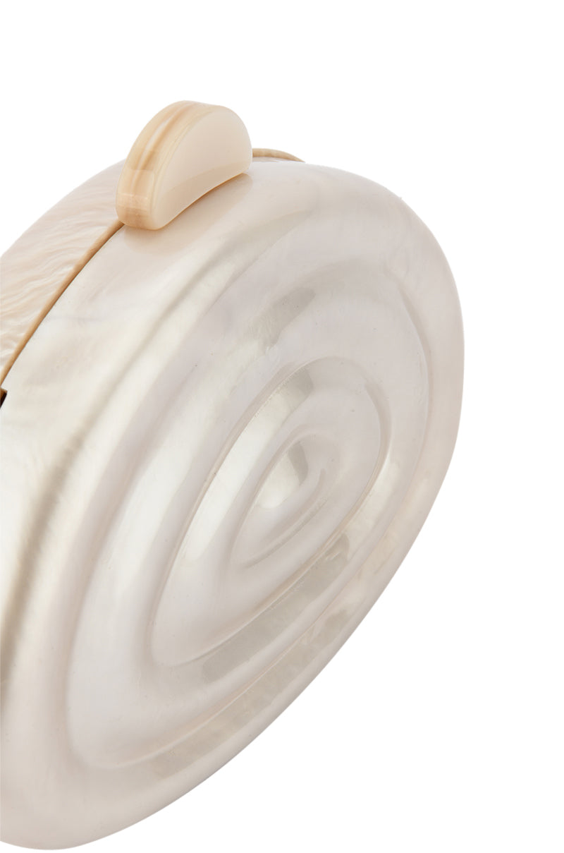 Full View She Sells Sea Shells Acrylic Clutch