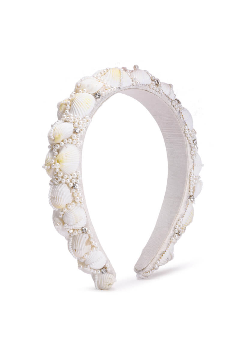 Detail View She Sells Sea Shells Embellished Headband