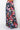 Back View She Wins Maxi Skirt With Slit in Black Multi