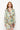 Back View Shes A Painting Scarf Print Wrap Dress