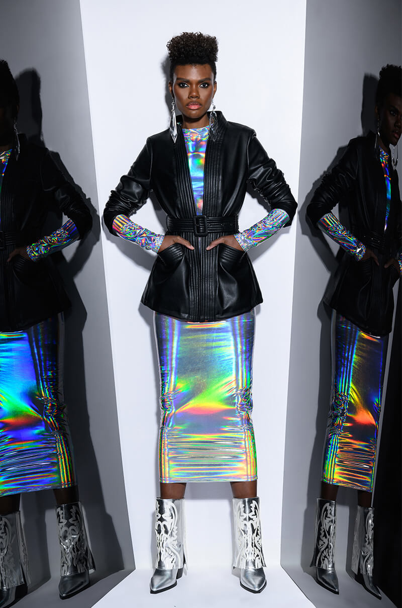 THE BEEKMAN KIMONO MOTO BLAZER view 0