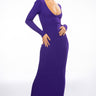 Front View Shes Poison Knit Maxi Dress