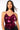 Front View Shimmy Shimmy Sequin Handkerchief Top In Pink