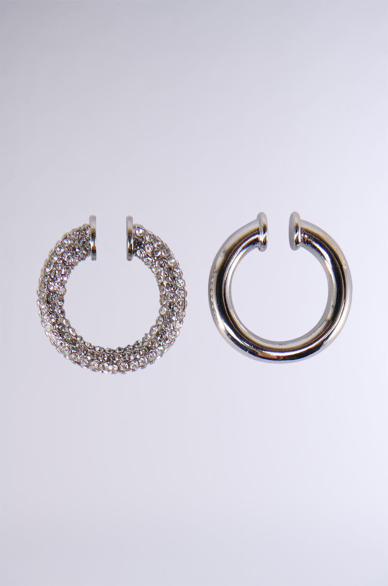 Back View Shine On Earring Cuffs
