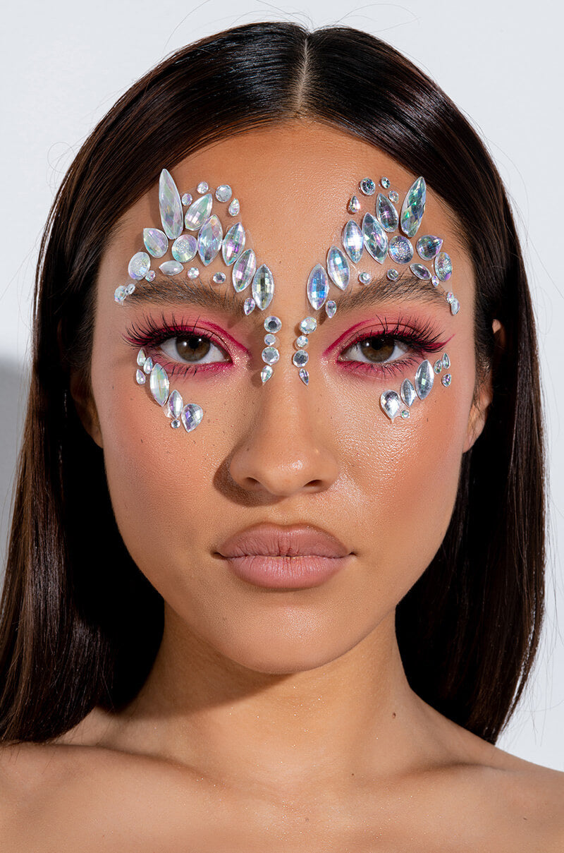 Front View Shine On Me Face Jewels 0
