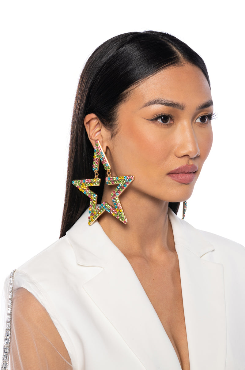 Front View Shoot For The Stars Earring