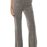 Front View Show Off Season Embellished Trouser In Charcoal