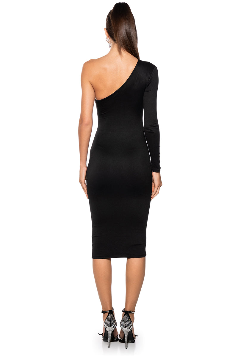 show stopper midi dress Show Stopper Rhinestone Embellished Bandage Midi Dress - Pink