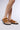 Front View Shoyna Fuzzy Sherpa Flat Sandal