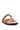 Back View Shoyna Fuzzy Sherpa Flat Sandal