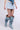 Side View Sicily Acid Washed Denim Mini Skirt