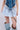 Extra View Sicily Acid Washed Denim Mini Skirt