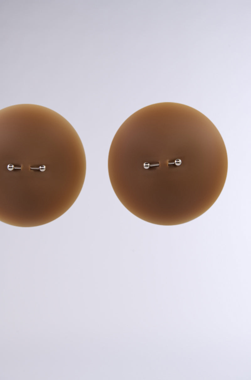 Detail View Silicone Nippie With Piercing