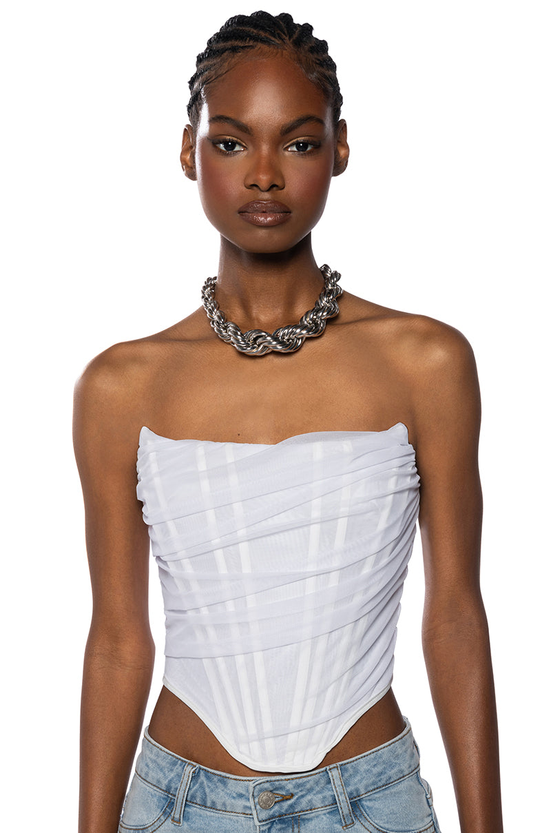 SIMPLE CHIC LONGLINE CORSET view 0