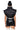 Full View Simply Aspen Sherpa Lined Crop Vest In Black