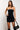 Front View Simply Basic Mesh Mini Dress For Layering