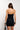 Back View Simply Basic Mesh Mini Dress For Layering