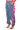 Side View Skater Girl Denim Drawstring Pant