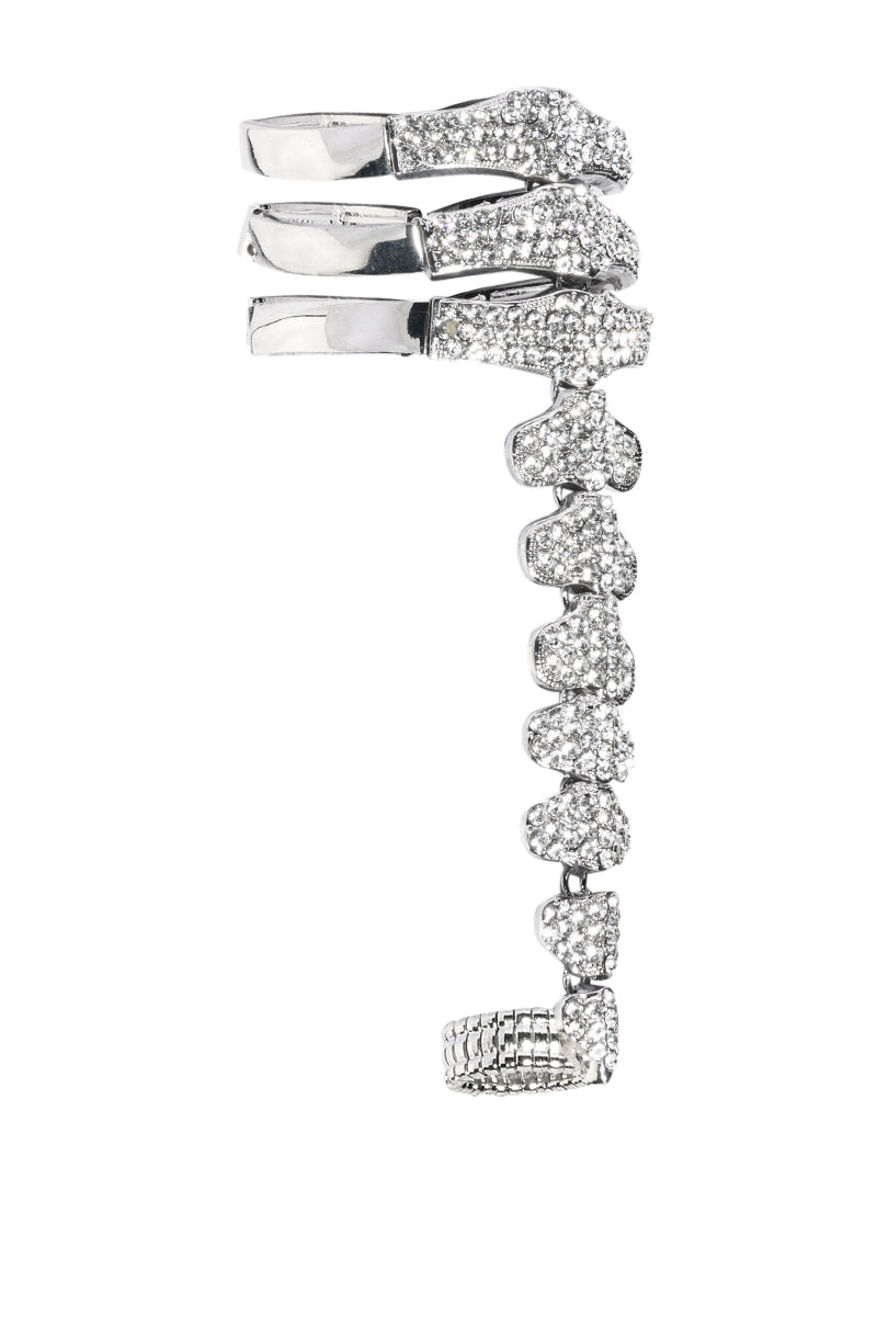 Back View Skeleton Bracelet And Ring Hand Armor