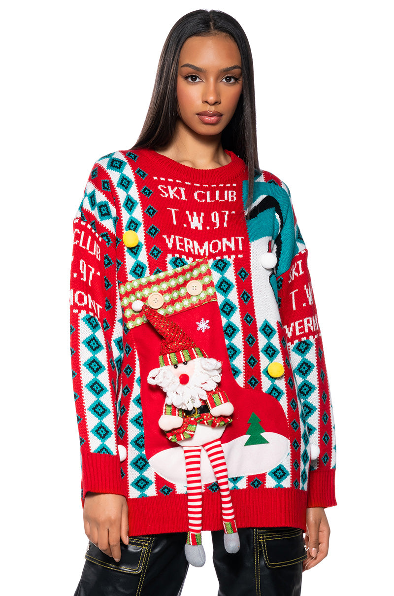 SKI CLUB HOLIDAY SWEATER view 0