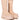 Front View Skyhigh Flatform Bootie In Nude