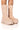 Front View Skyhigh Flatform Bootie In Nude