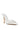 Back View Skymore Studded Western Mule Pump In White