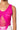 Extra View Slay Sleeveless Shredded Knit Crop Top In Fuchsia