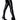 Front View **slim Fit** Azalea Wang Love Is In The Air Sexy Stiletto Pant Boot In Black Pu