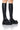 Front View **slim Fit** Azalea Wang Lynx Boot With 4 Way Stretch In Black