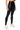 Side View Slim Thicc Faux Leather Leggings With 4 Way Stretch