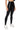 Side View Slim Thicc Faux Leather Leggings With 4 Way Stretch