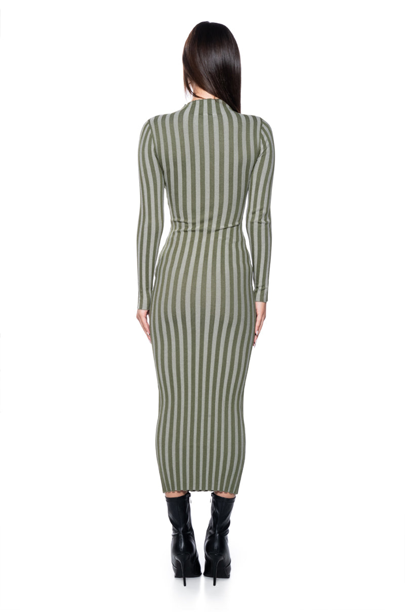 Detail View Slink My Way Knit Maxi Dress