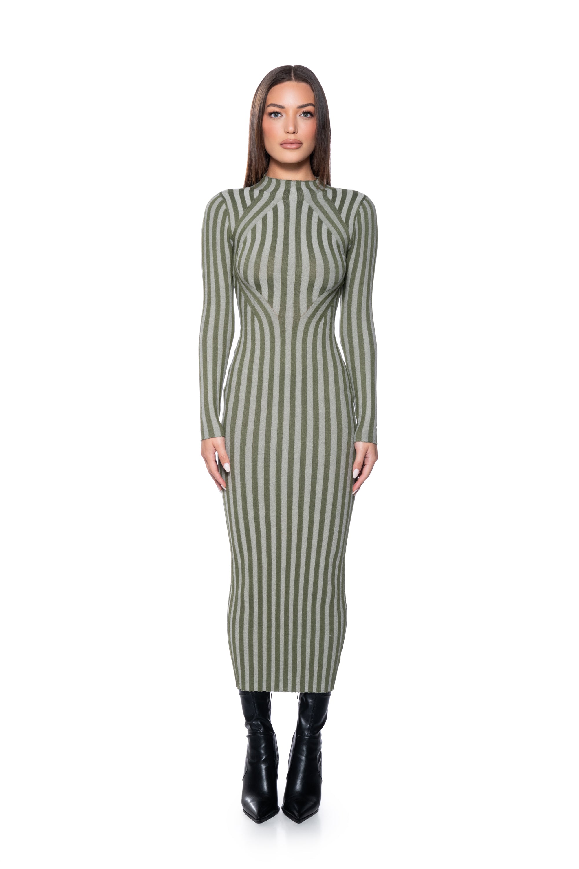Extra View Slink My Way Knit Maxi Dress