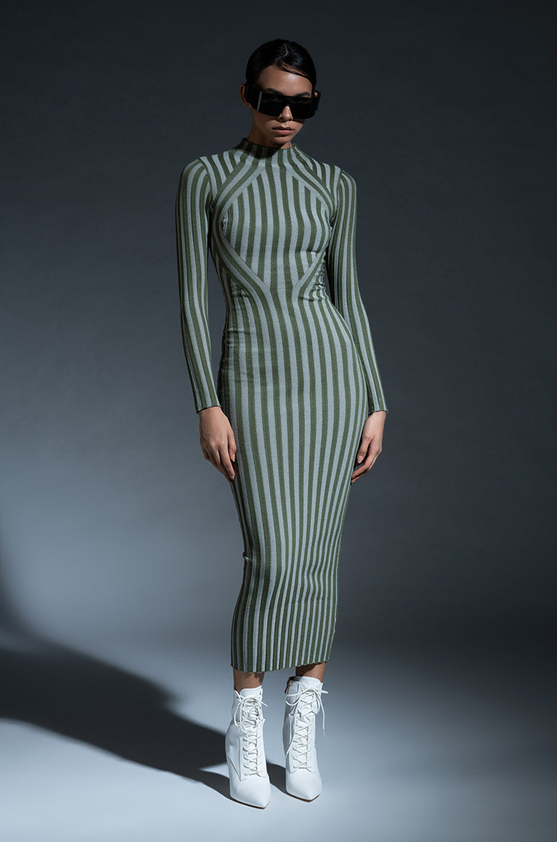 Extra View Slink My Way Knit Maxi Dress