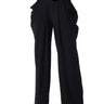 Front View Slinky High Waist Wide Leg Stretch Trouser