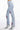 Extra View Smiley Faces Rhinestone High Rise Straight Leg Jeans