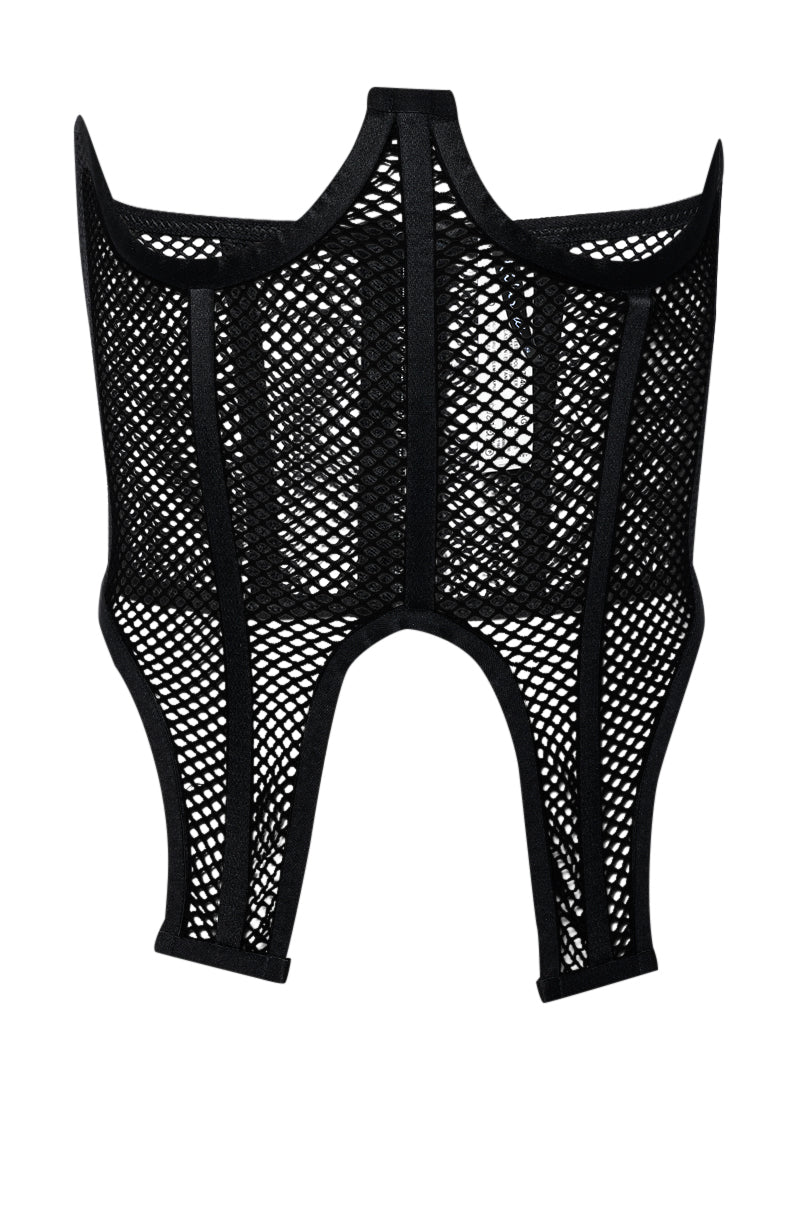 Back View Snatch Me Underbust Corset Belt
